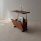 Porte-revue, table d'appoint en palissandre, années 50