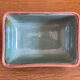 Glazed terracotta butter dish