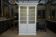 Buffet deux corps blanc 1960