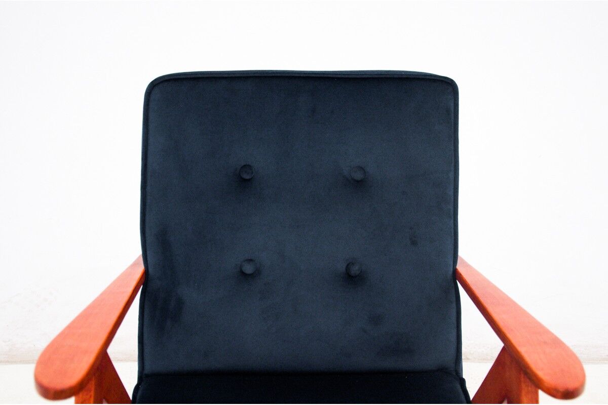 Armchair with footrest, Poland, 1960