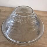 Two fluted glass offal