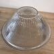 Two fluted glass offal