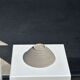 Duo of gray Indonesian ceramic bowls or salad bowls