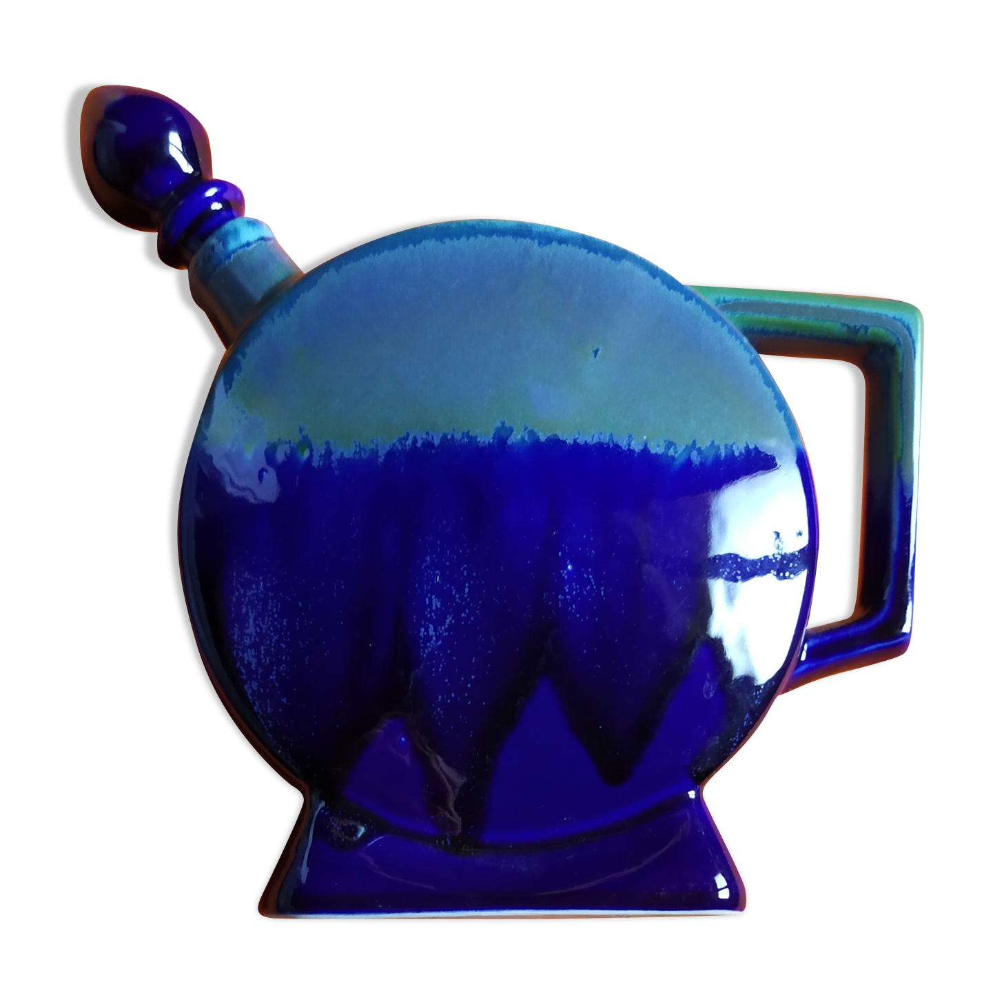 Advertising bottle "denbac" for the serres distillery in toulouse