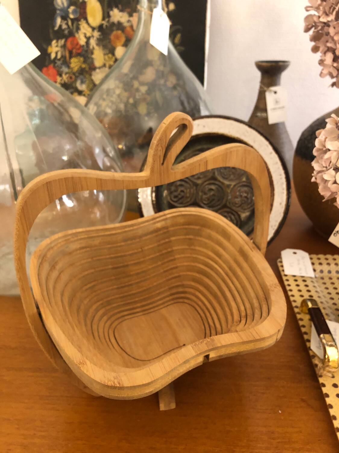 Vintage apple basket