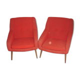Pair of Charles Ramos armchairs from 1950