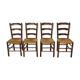 Set of 4 mulched chairs