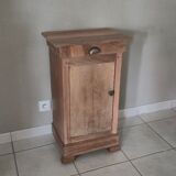 Small solid wood jam jar holder