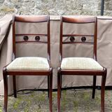5 Mahogany Chairs