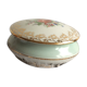 Ancienne bonbonnière, boîte à bijoux,  porcelaine de Couleuvre