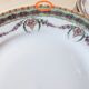 Ensemble de 8 assiettes à dessert et un plat Limoges