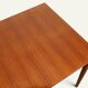 Rectangular extendable dining table in Scandinavian teak – 1960s