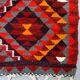 Old turkish kilim runner 345x90 cm, vintage kelim rug, long and narrow