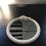 White ribbon mirror