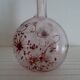 Acid-etched glass paste gourd vase signed bendor