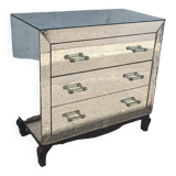 Commode miroir vintage