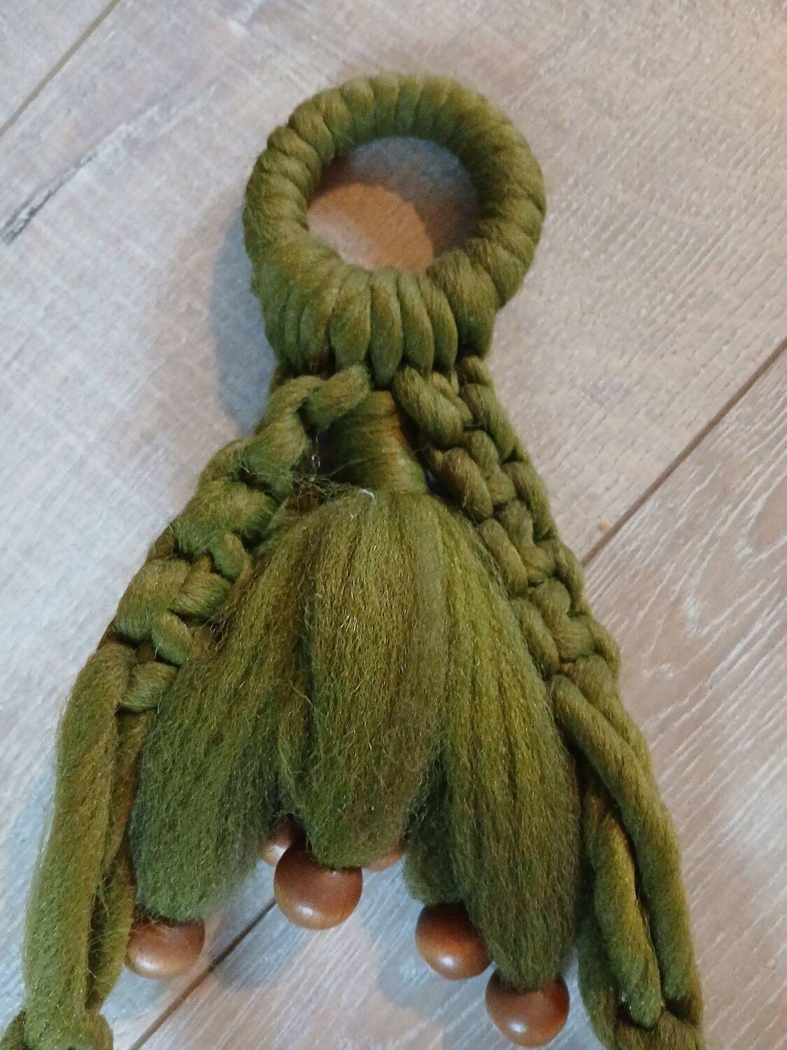 Vintage hanging plant holder