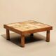 Table basse en céramique, Vallauris, France, 1970's