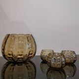 Sangria service 7 pieces 70s Murano style
