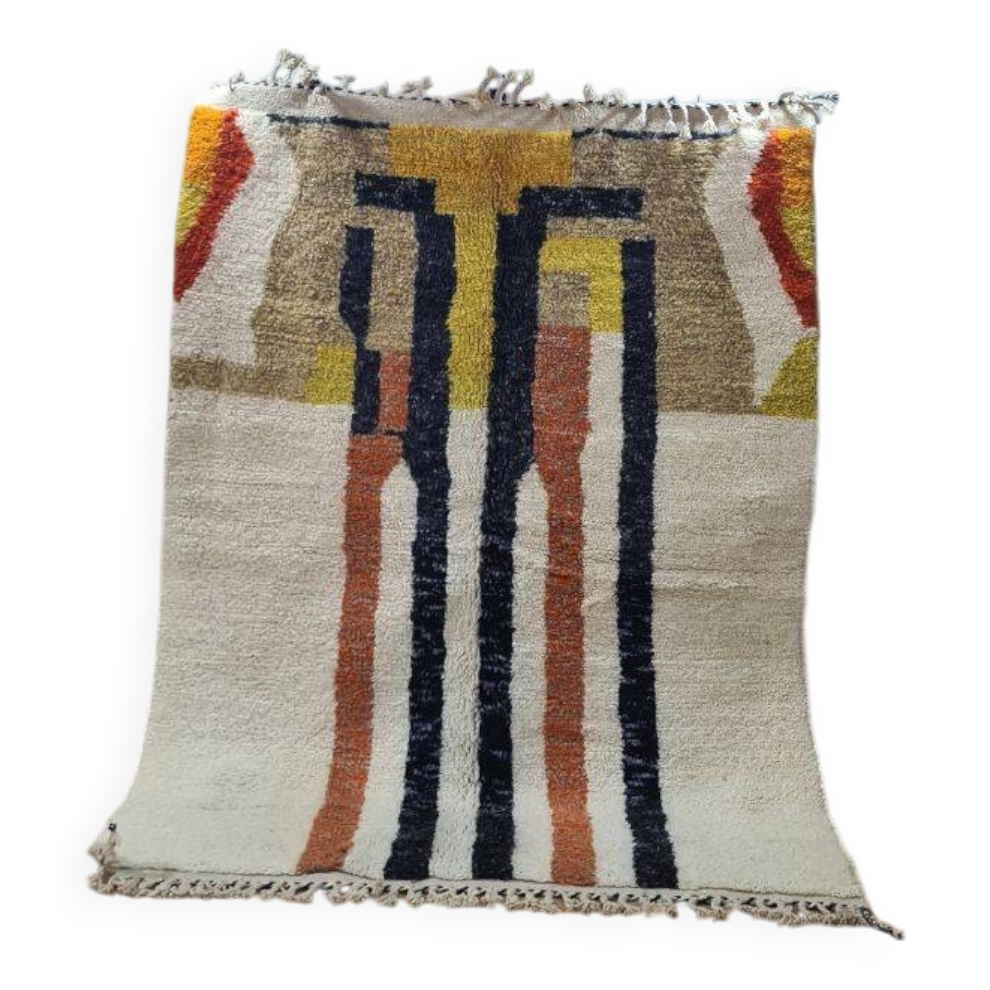 Handmade Berber wool rug 250x150 cm