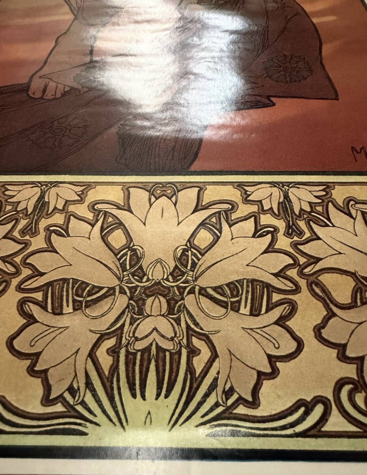 Alphonse Mucha, The Moon and the Stars 1973, 1st Edition. Pigment Archive