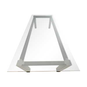 Table fer et verre