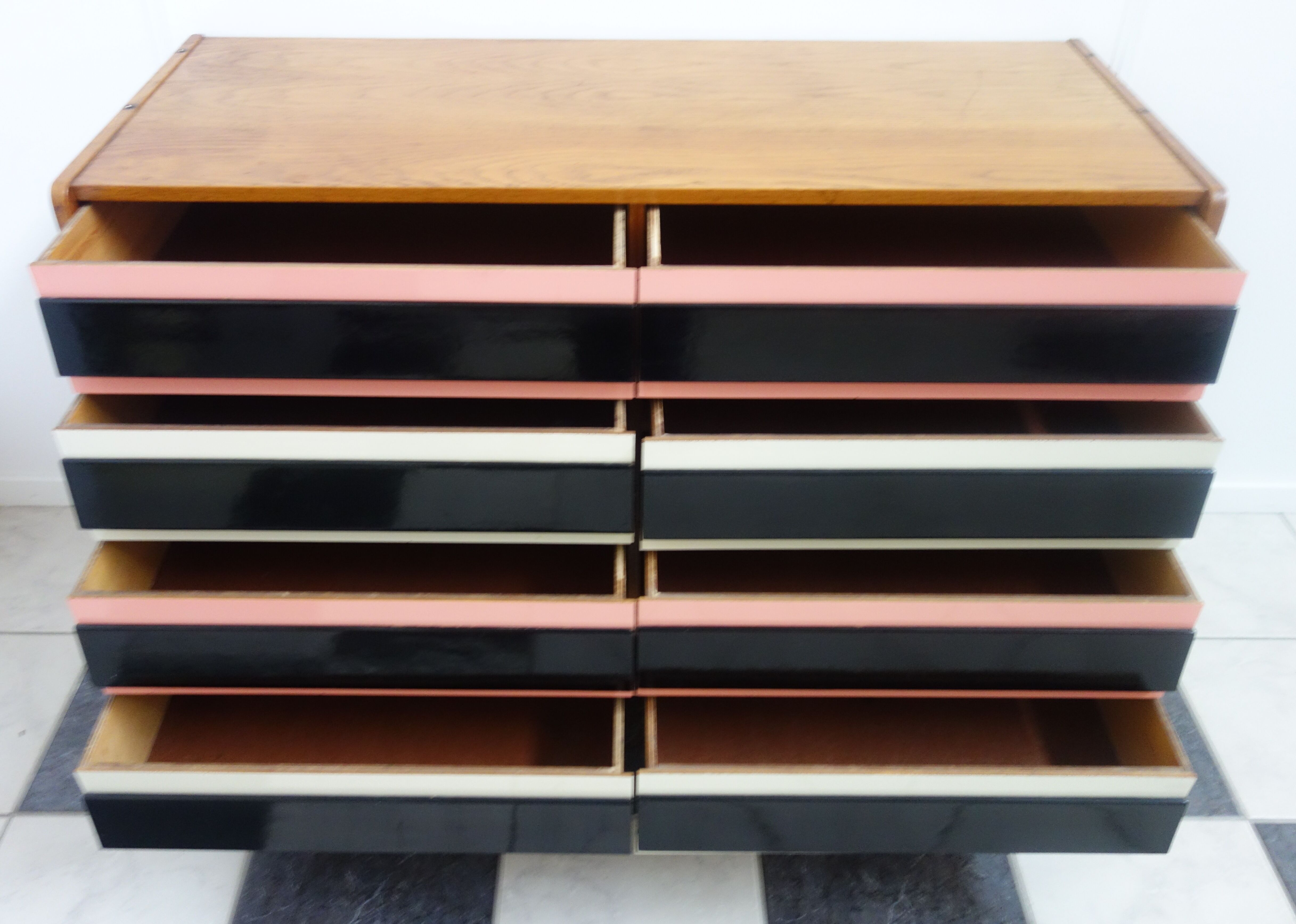 Commode rose Jiri Jiroutek U453 1962