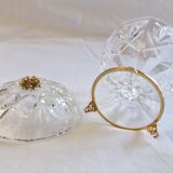 Bonbonnière in crystal cut