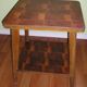 2-tray rolling side table, 50s