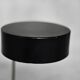 Vintage black metal desk lamp, minimalist modern German mid-century from the 1960s.