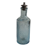 Old blue glass bottle