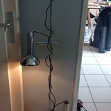 Lampadaire vintage 1970 chrome 3 spots orientables et réglables