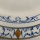 11 old Creil and Montereau dessert plates, Colbert service