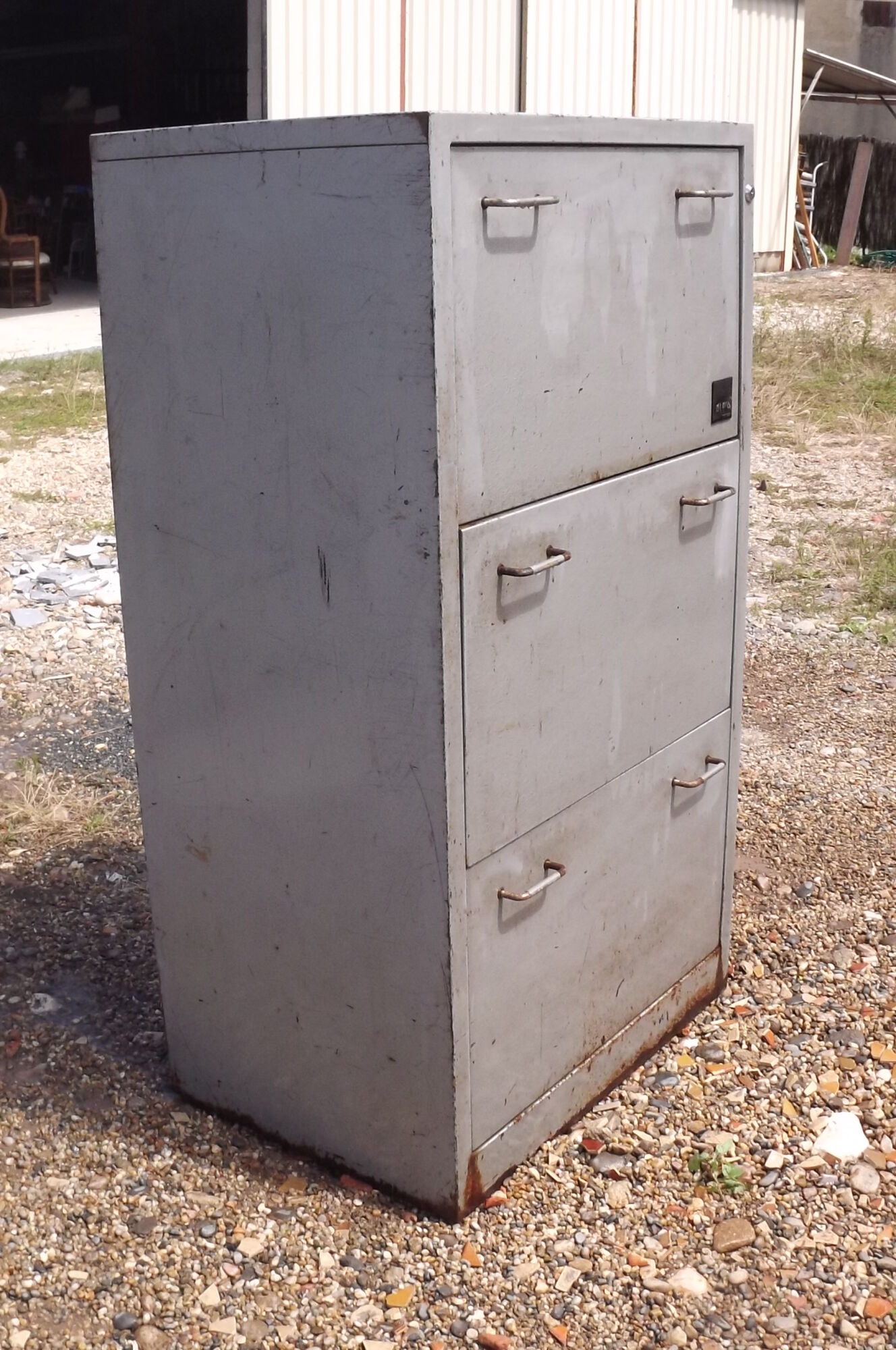 Industrial furniture metal 3 drawers "Alpia"