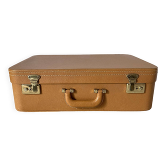 Vintage semi-rigid suitcase 40X55