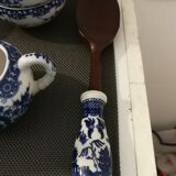 Japanese tea service apple blossoms