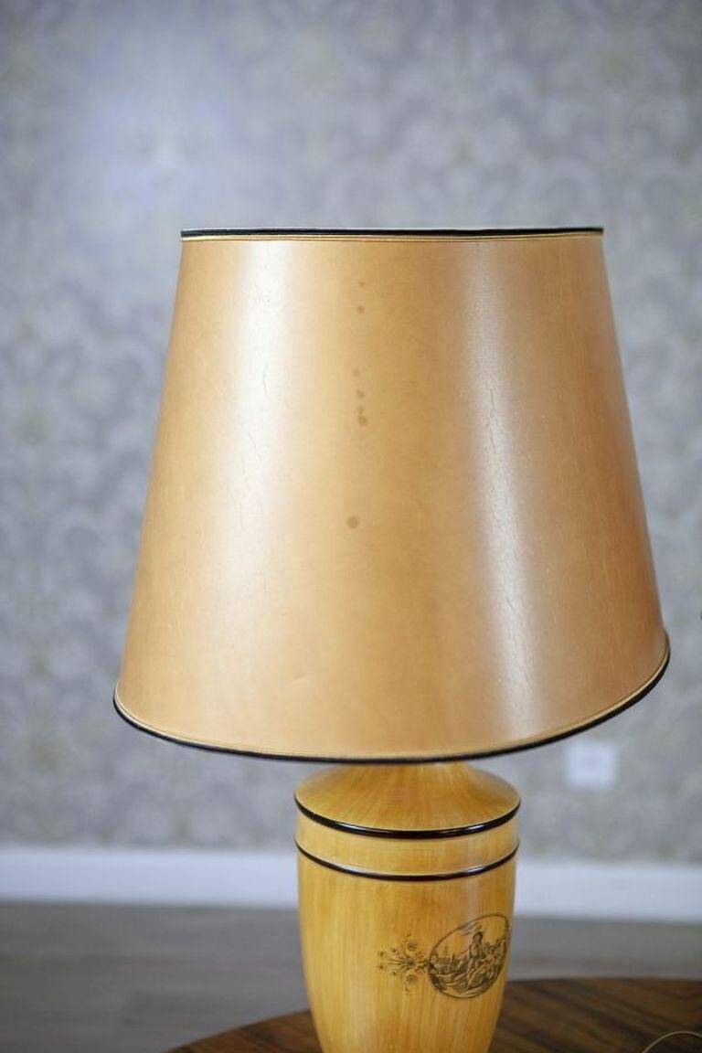 Second Half of the 20th Century Ceramic Lamps, 1950s, Set of 2