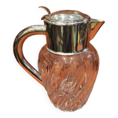 Carafe for orangeade, glass and crystal