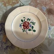 Set of 6 small dessert plates Digoin Sarreguemines 9177