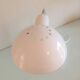 Lampe de bureau en métal blanc vintage années 70/80