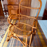 Rattan armchair