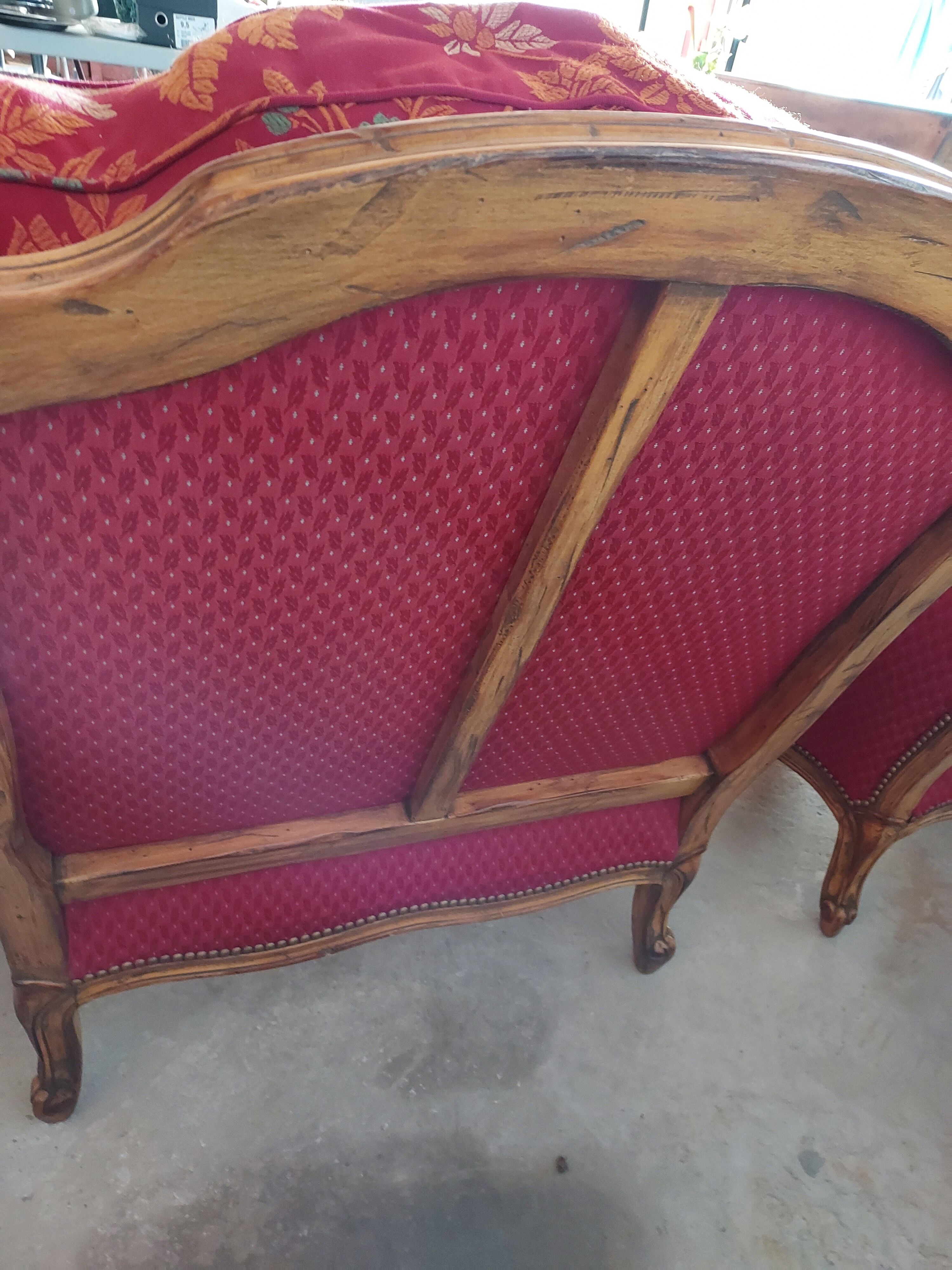 Bergères armchairs