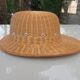 Chapeau, casque colonial, en rotin, osier, décoration murale, 1960 - 1970