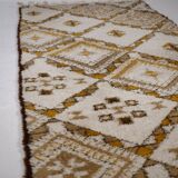 Berber Wool Carpet Runner 1960s