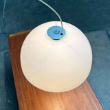 Postmodern Italian glass pendant lamp model Gaia by Luciano Cesaro for Tre Ci Luce, 1980s, set of 2.