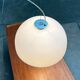 Postmodern Italian glass pendant lamp model Gaia by Luciano Cesaro for Tre Ci Luce, 1980s, set of 2.