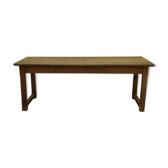 Antique oak farm table