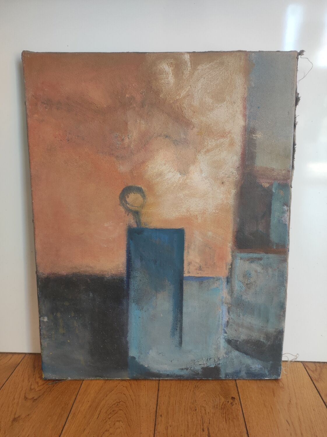 Modern painting vase