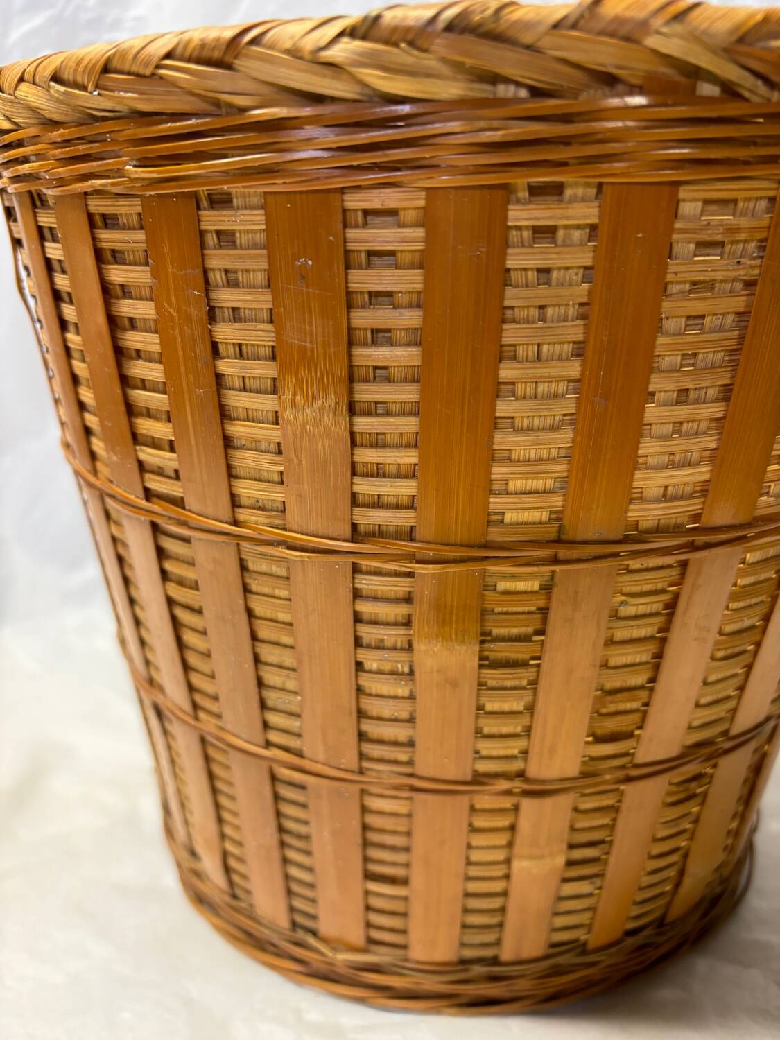 Vintage wicker basket