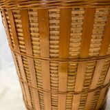 Vintage wicker basket